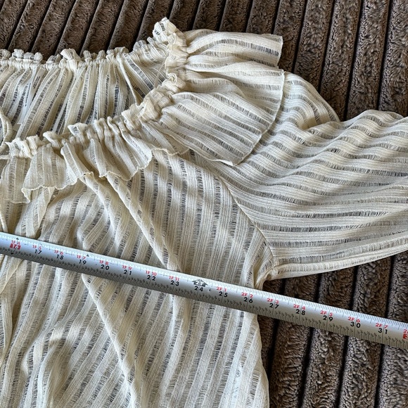 Anthropologie top blouse shirt size M - Picture 6 of 8